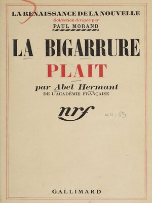 cover image of La bigarrure plait